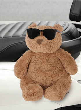 雅迪冠能c16电动车装饰品t60/c15公仔车尾毛绒玩偶挂件小配件摆件