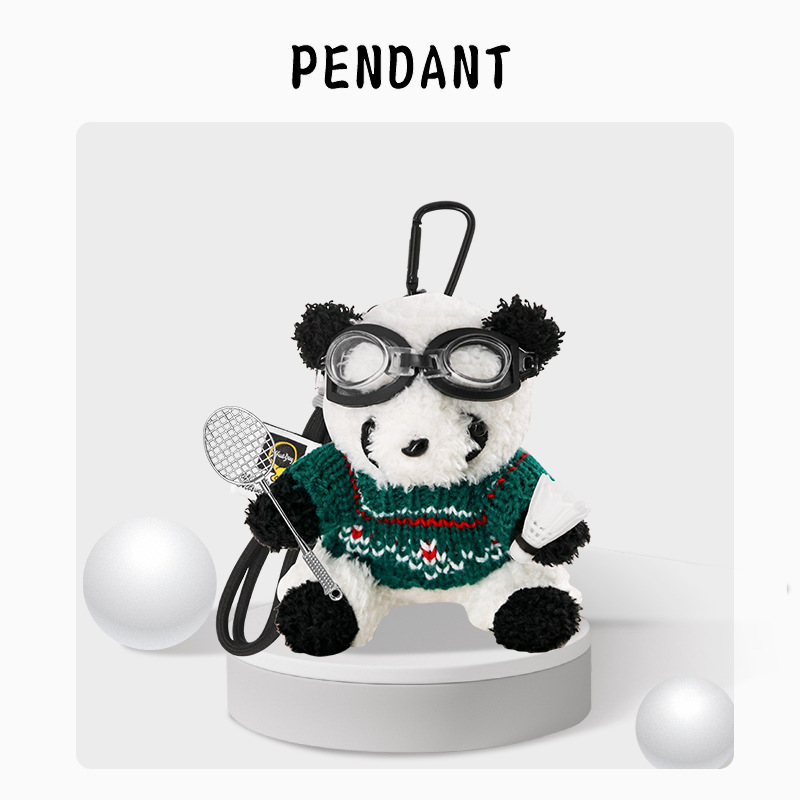 2025年新款羽毛球运动汽车钥匙扣书包背包挂件小饰品钥匙链摆件