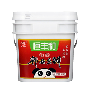恒丰和正宗四川特产郫县豆瓣酱商用红油大桶装火锅饭店餐饮