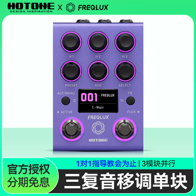 Hotone电吉他单块效果器混响