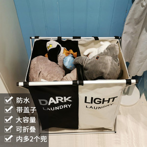 卧室衣物神器收纳筐脏可折叠北欧