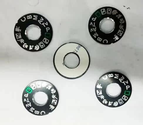 全新适用佳能60D 7D 6D 5D3 70D模式拨盘贴,转盘贴片,面铭牌