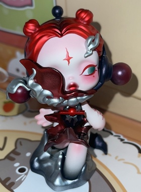 正版盲盒 SKULLPANDA 声音系列 愤怒的声音