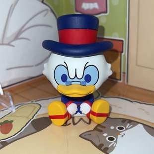 正版泡泡玛特 迪士尼联名 坐坐家族系列 米奇家族 Scrooge McDuck