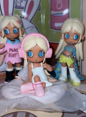 正版泡泡玛特  Peach Riot叛桃 彻夜狂欢系列