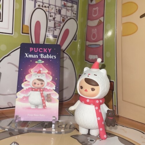 正版泡泡玛特 毕奇 圣诞宝宝系列多款式链接
