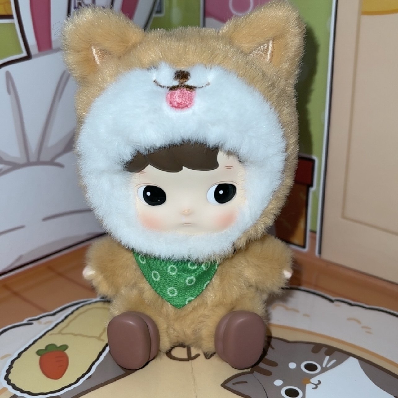 正版泡泡玛特 HACI 动物贴贴系列 旺旺柴,模玩/动漫/周边/娃圈三坑/桌游,潮玩盲盒,淘宝优惠券,粉丝福利购,淘宝优惠卷