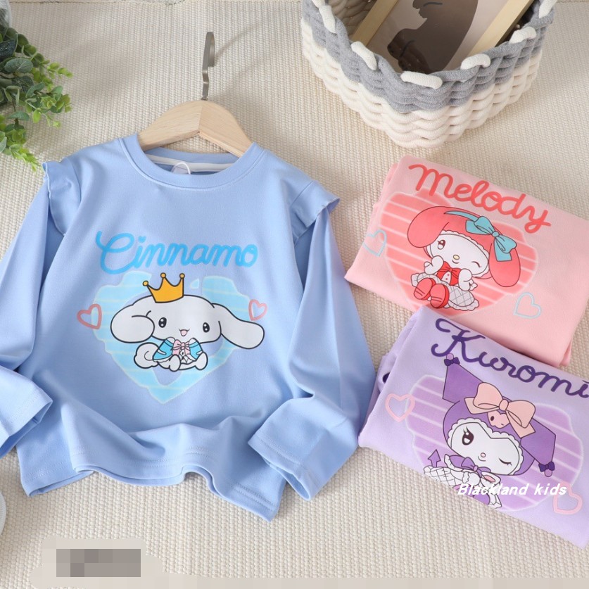 薄款110-150码库洛米短袖t恤