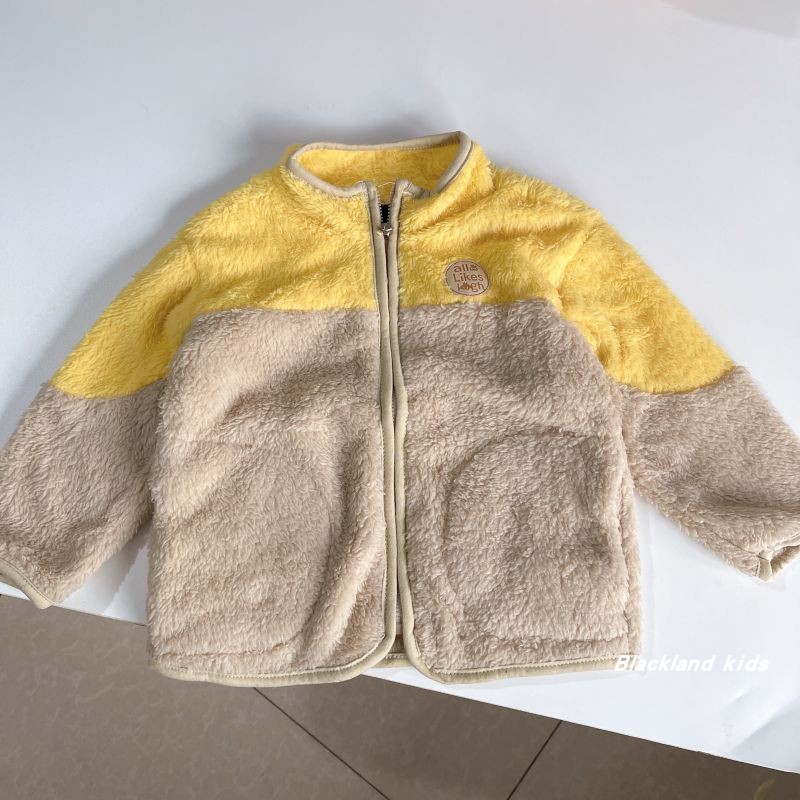 儿童女宝宝开衫保暖外套软糯绒衫