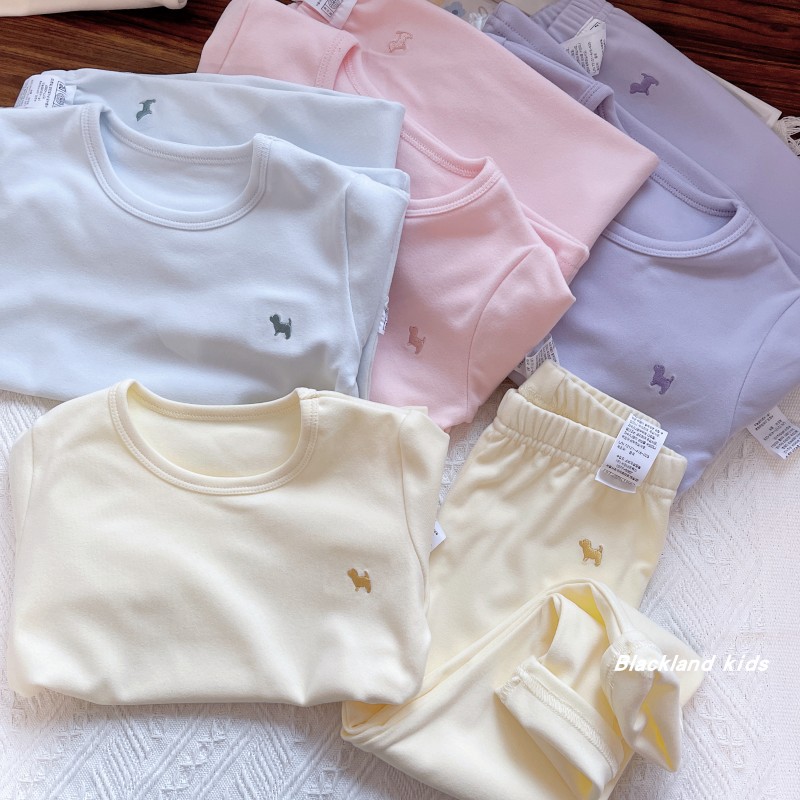 儿童秋冬套装磨毛亲肤保暖纯棉