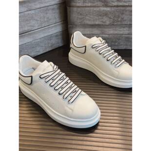 百搭休闲板鞋 拒绝千篇一律 潮牌厚底小白鞋 Trendsetters 单调