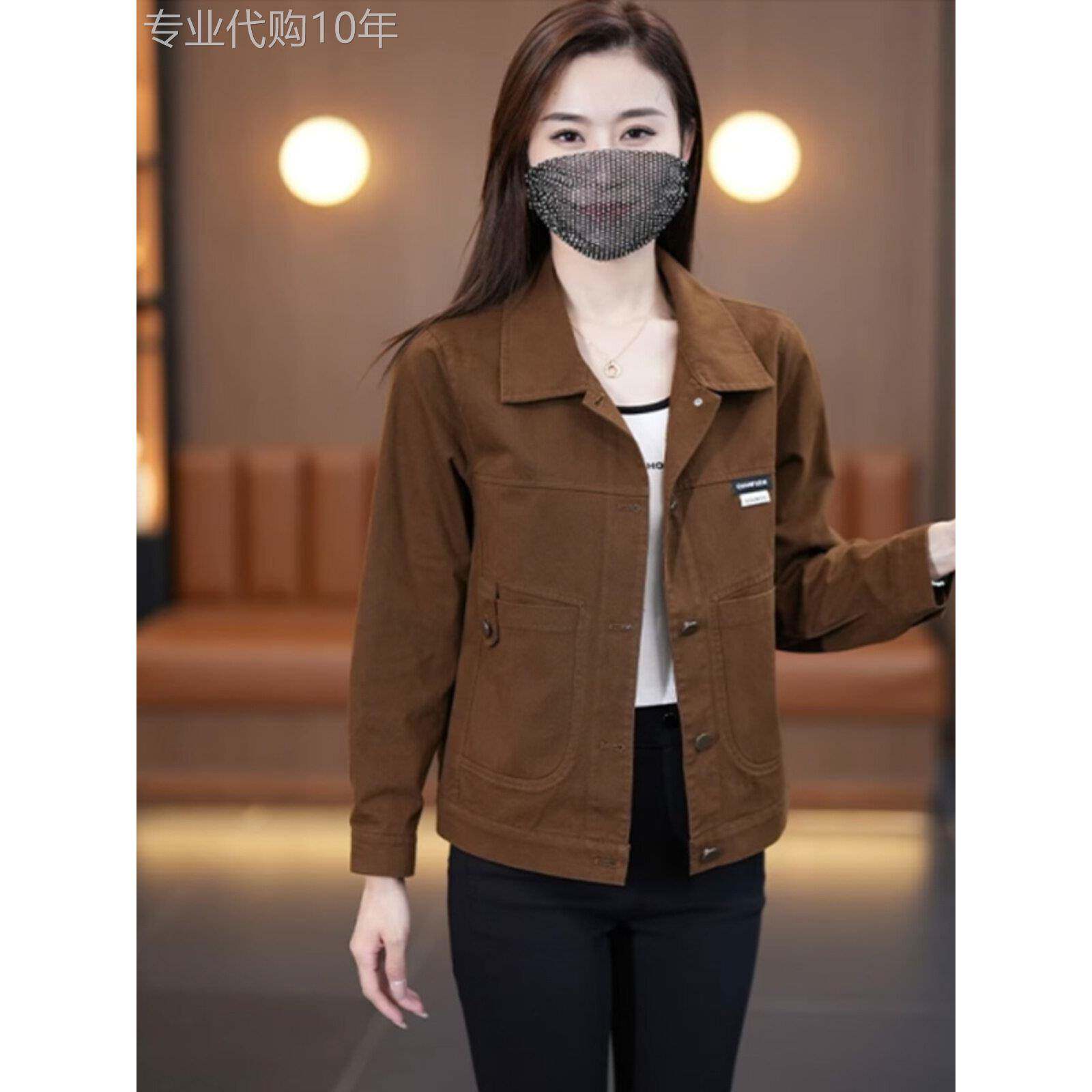 短外套女春秋夹克2025新款时尚洋气质宽松百搭显瘦减龄小个子上衣