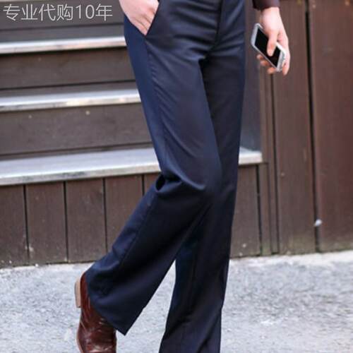 2026新款垂感西裤男直筒修身休闲裤轻奢工作职业西服裤宽松正装裤