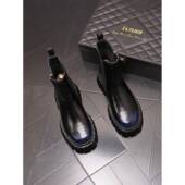 厚底增高皮靴男士 BoutiqueCa Senlh舒适匠心制作 漆皮英伦马丁靴