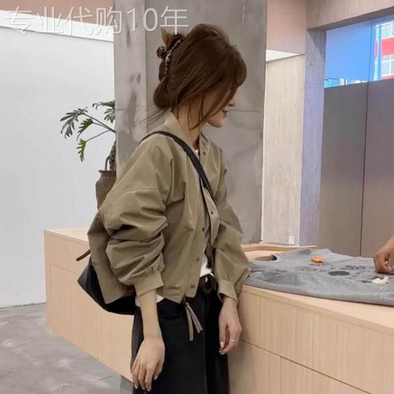 巨好看棒球服外套女春秋2026欧货洋派小个子减龄百搭短款夹克上衣