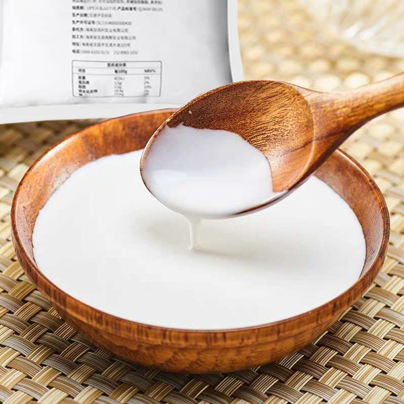 冷冻生椰乳椰浆咖啡奶茶店原料开袋包装冷冻整箱1kg