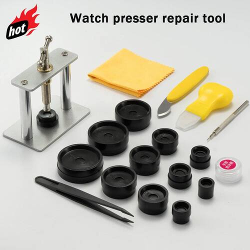 21PCS Professional Watch Press Set Watch Back for CASE