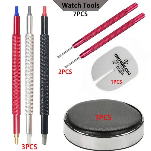 Watch repair kits, rubber blower and dust protection pads,