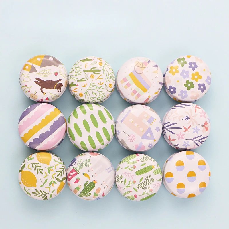 12pcs  Aomatheapy Candle Cicula Small Ion Box Homemade Mint
