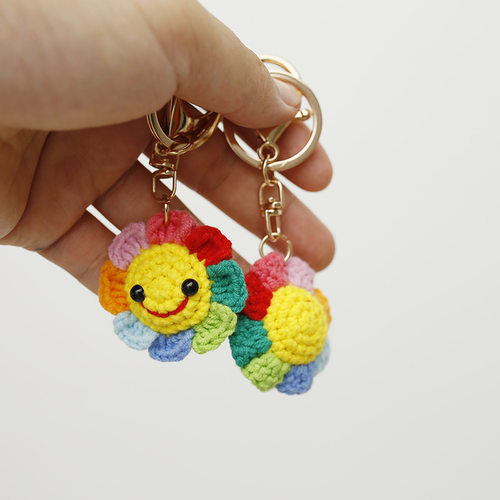 Sweet Sunflower Hand-knitted Pendant Weaving Maid Hand-made