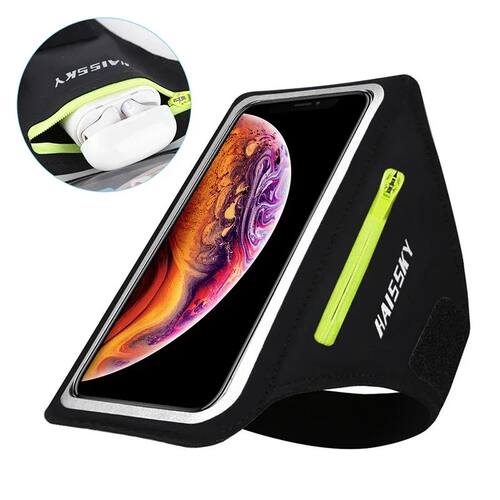HAISSKY Running Sport Armbands For iPhone 16 15 14 13 12