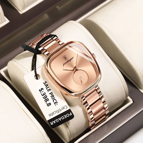 POEDAGAR Luxuy Woman Watch Watepoof Stainless Steel