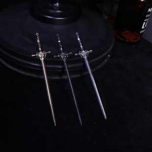 Women Hairpin Personalized Clip Sword Hair Creative Metal