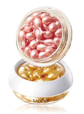 30pcs SADOER Rose Sanil Face Serum Capsule Facial