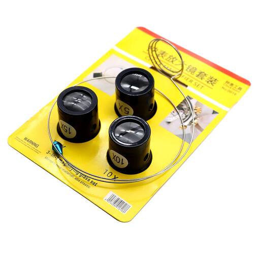 Watch repair tools, watch tools, boutique 3-in-1 magnifying