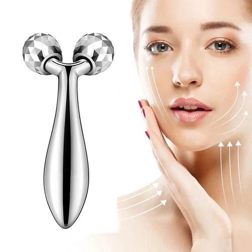 Face Rolling Massager Facial Lift 3D Manual Roller Massager
