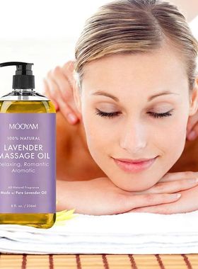 100% Pue Natual Oganic Lavende Relaxing Anti Cellulite Body