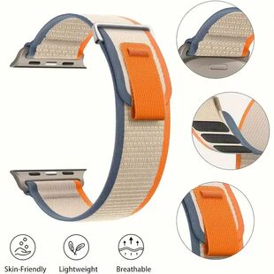 Nylon Trail loop correa For Apple Watch Ultra 2-3 49mm 45mm