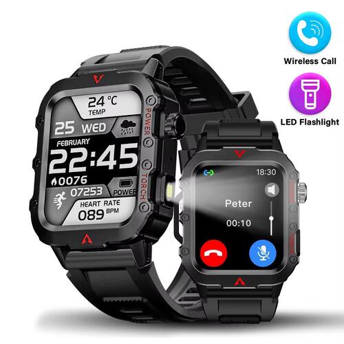 Men Spots Smat Watch 1.71 Sceen Blood Oxygen Bluetooth