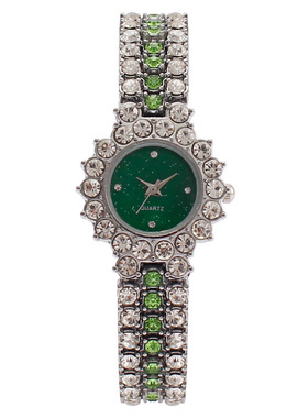 Women's Watch Women's Watch Coloed Diamond Bacelet Watch