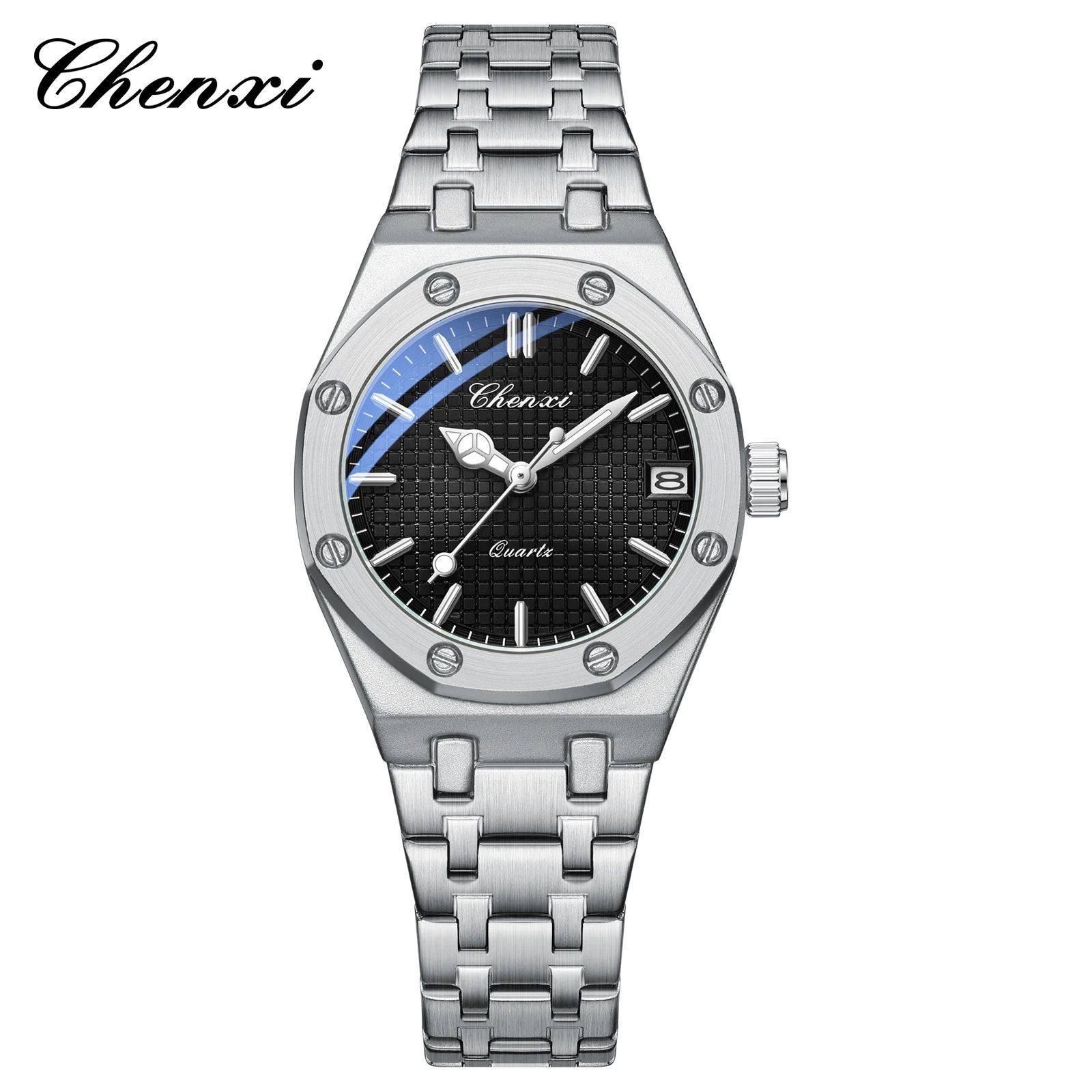 Women's Stainless Steel Watch Oiginal Quatz Watches Fo