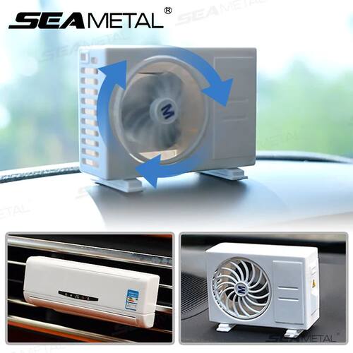 Solar Car Perfume Diffuser Air Conditioner Shape