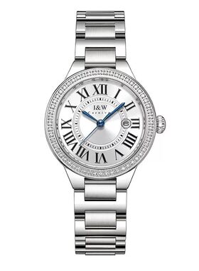 IW Luxury Brand Quartz Movement Women WatchLadies Elegant