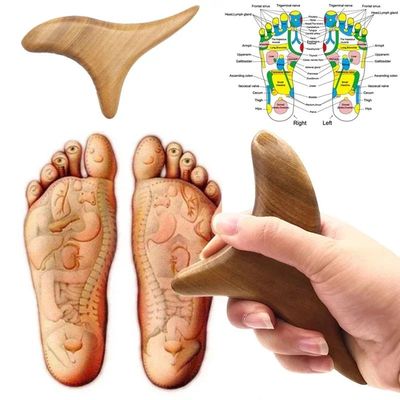 Wood Trigger Point Massage Gua Sha Tools Professional