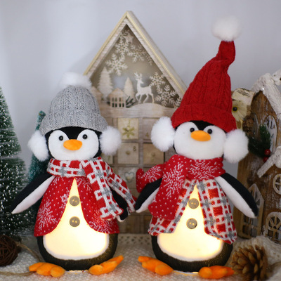Chistmas Dwaf Hat Snowman Chistmas Decoation Penguin Dwaf