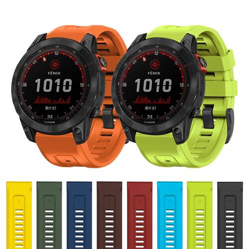 QuickFit 22mm 26mm Strap for Garmin Epix Gen 2 Silicone