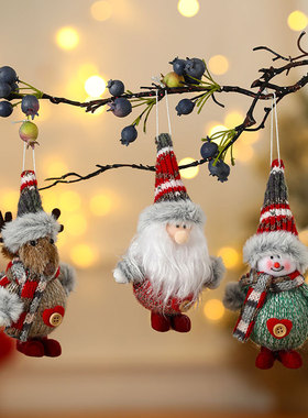 New Colo Fabic Foam Pendant Chistmas Decoations Chistmas e