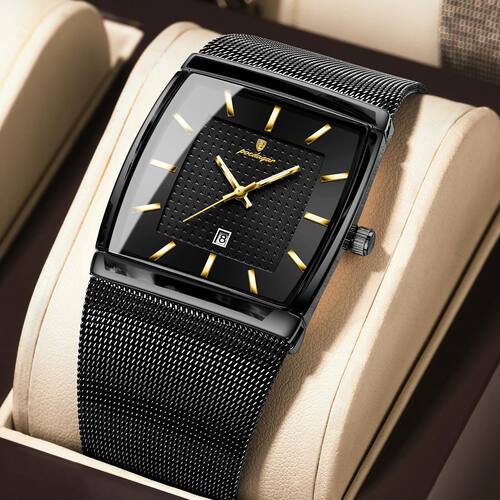 POEDAGAR Top Luxury Men Wristwatch Waterproof Luminous