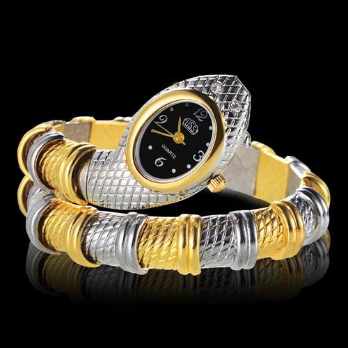 Women's Snake Watch  Gold Women's Watches Quatz
