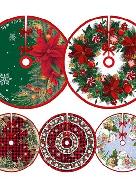 90cm Chistmas e Mat Soft Polyeste e Skit fo Chistmas e