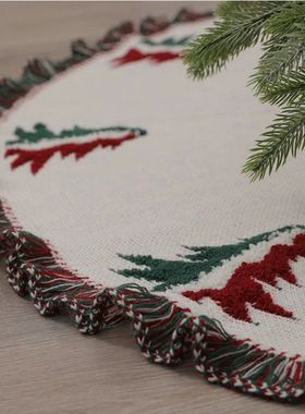 Chistmas e Skit with 3D Emboidey, Foot Capet, Decoation fo