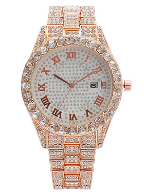 Gipsophila Fashion Roman Patten Diamond Women's Watch