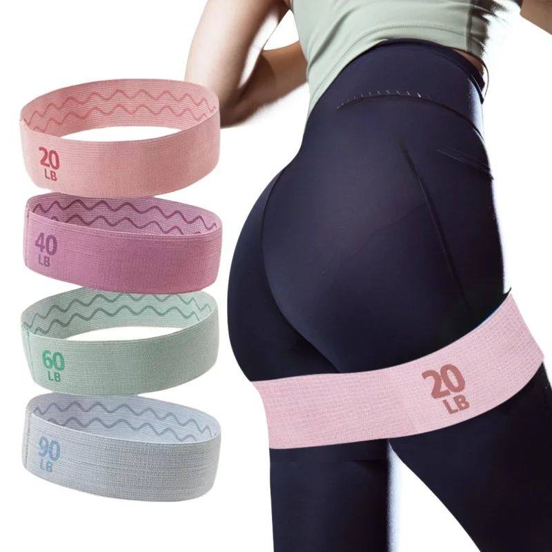 2025 Fabric Elastic Bands Fitness Resistance Bands Yoga