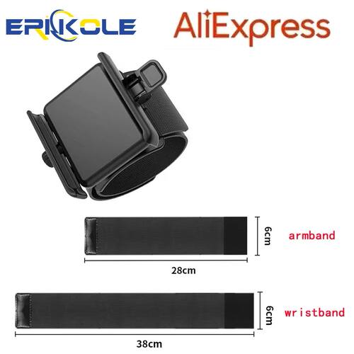 Rotating armband wristband Phone holder for running gym