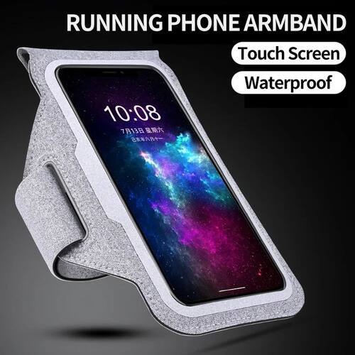 HAISSKY Ultra-thin Running Sports Armband For iPhone 17 16
