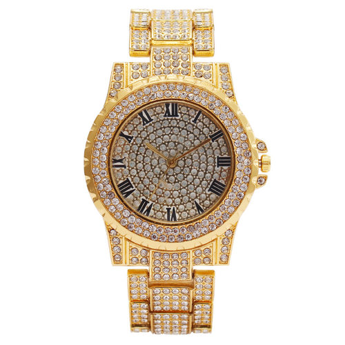 Fashion Diamond Roman Patten Full Diamond Women's Watch
